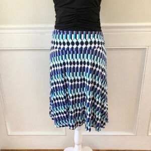 Stitch Fix Full Moon Maternity Printed Skirt M